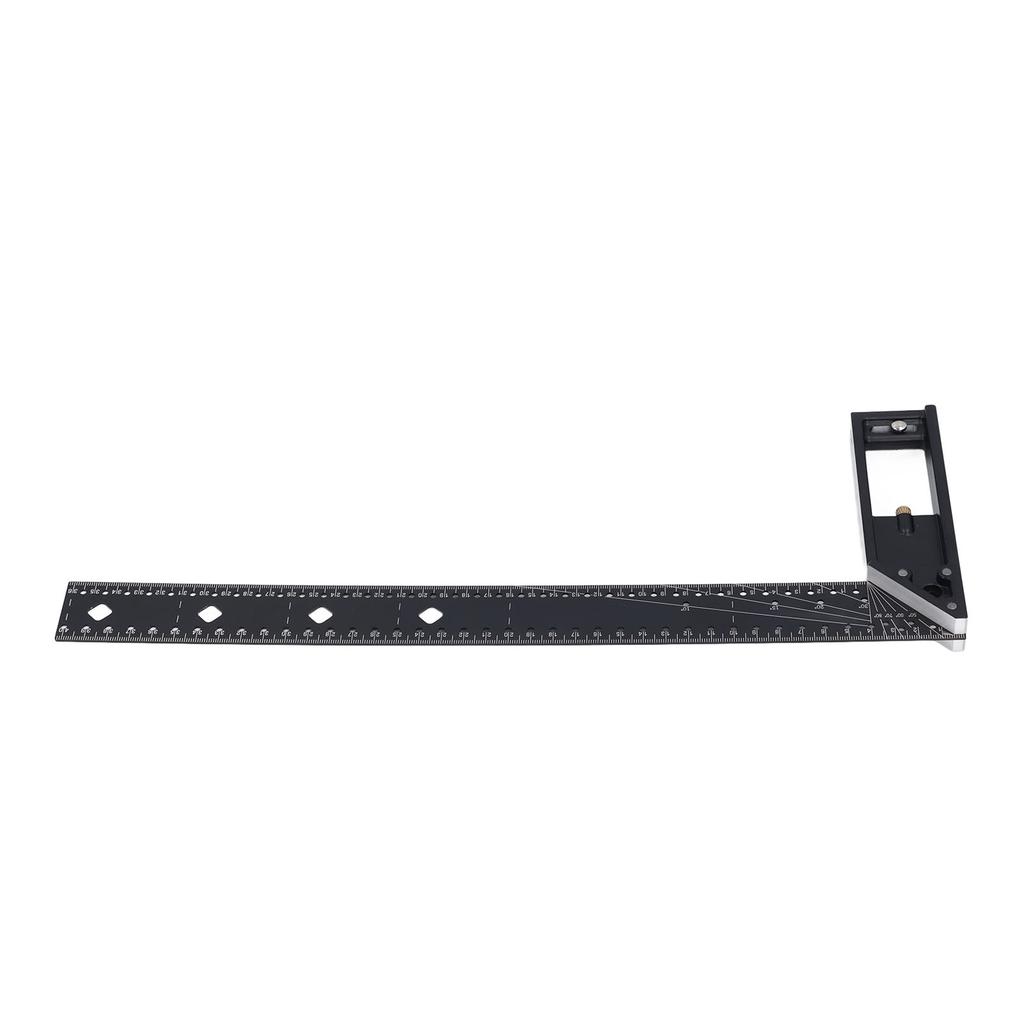 Mehrwinkel-Messlineal 40cm 16in 45 90 Grad Kombinations-Winkelmesser Professionelles Holzbearbeitungs-Anreißlineal
