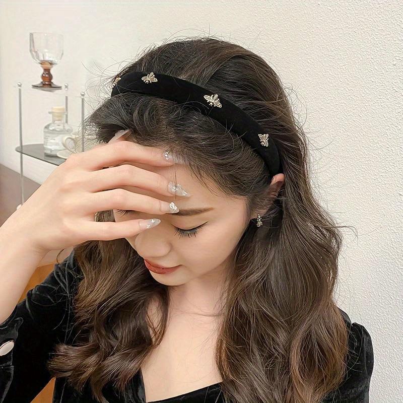1PC Women's Headband, Black Bee Headband, Cute Stylish and Comfortable Headband, Hoop Hair.