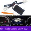 Car TPMS Tire Pressure Monitoring System for Toyota Corolla 2019-2024 Tire Pressure Display Security Alarm 2020 2021 2022 2023
