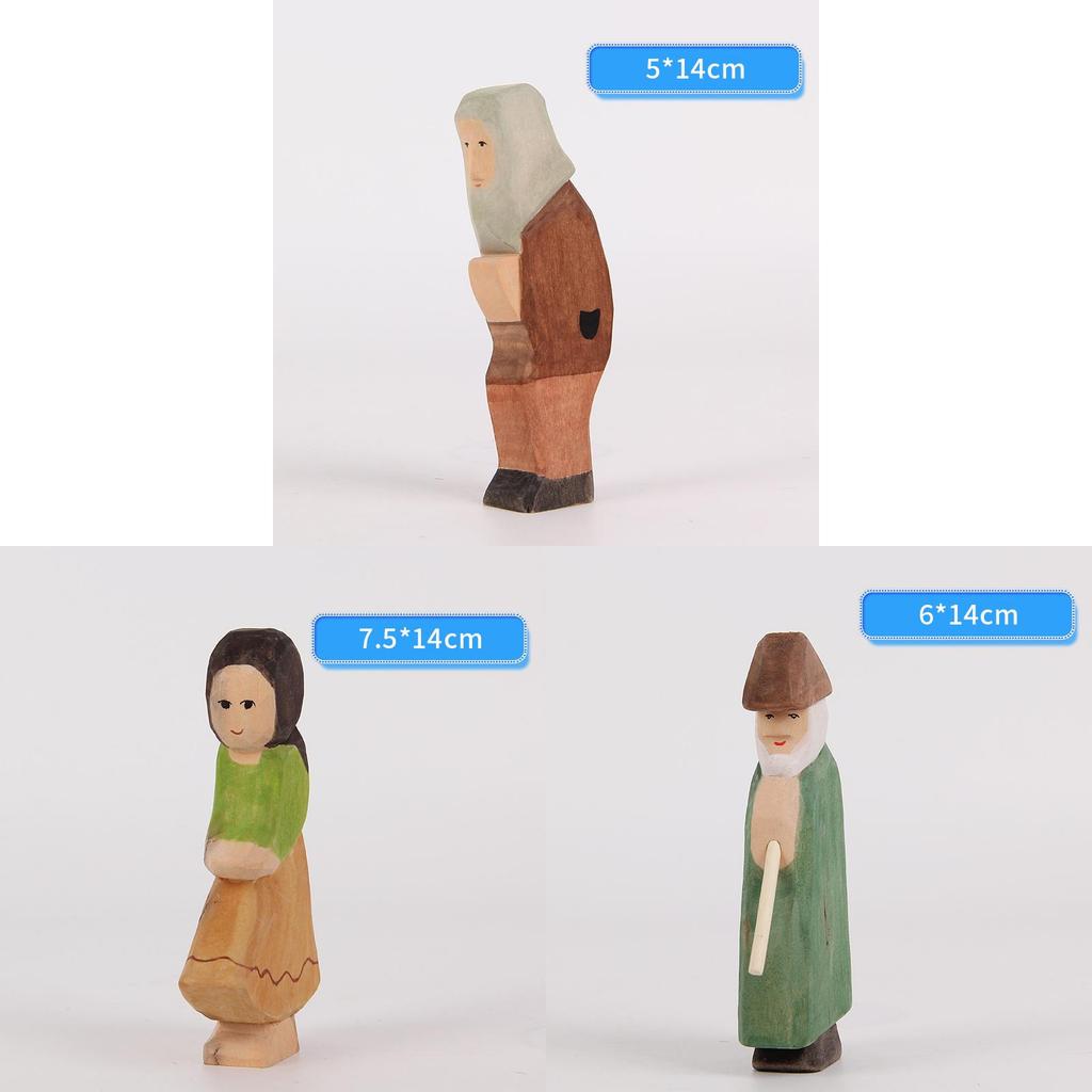 Wooden Carving Figurine Diy Craft Kit For Home Decor And Gift Ideas