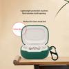 For JBL Live Beam 3 Silicone Case Bluetooth-compatible Earphone Protective Cover with Hanging Buckle