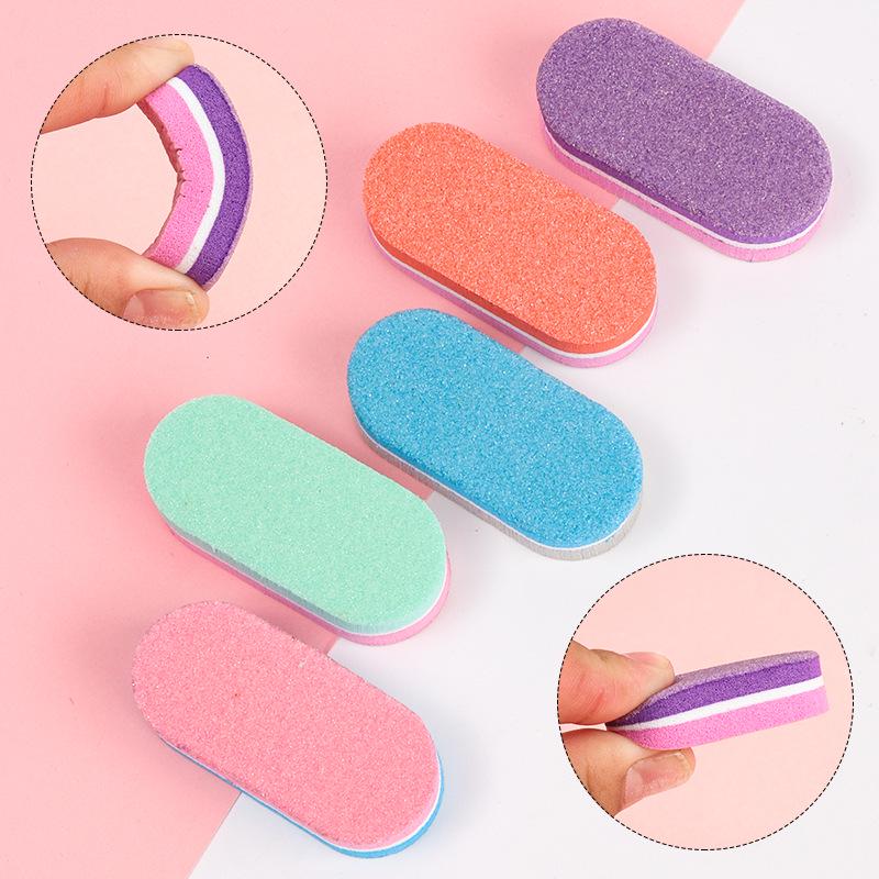 Mini Double-Sided Nail Sponge File - Polishing & Shaping Tool