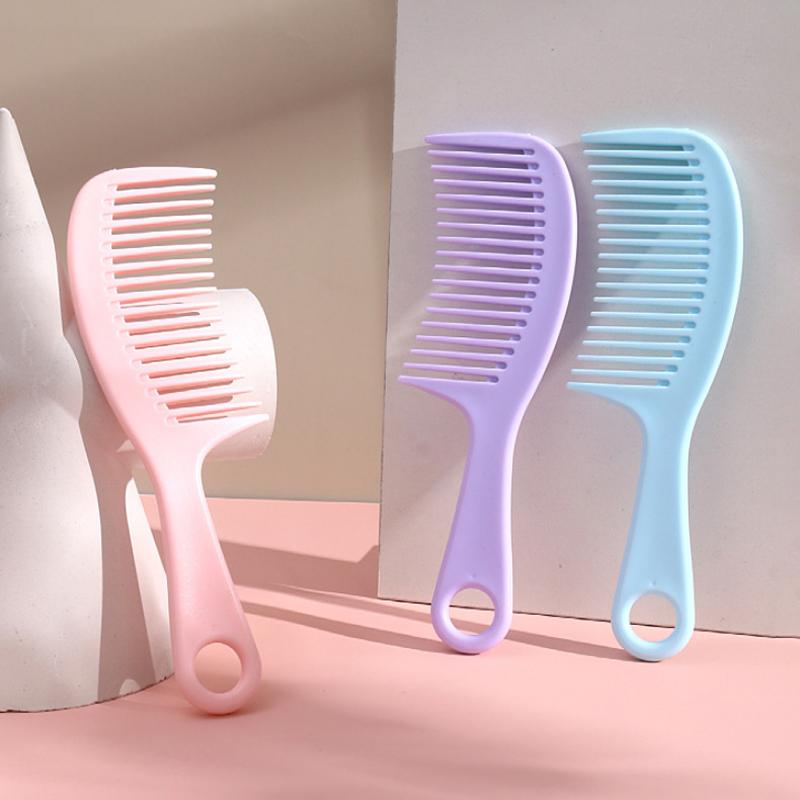 Portable Wide Tooth Comb,Detangling Comb,Shower Comb Large Hair Comb Brush For Women Men Curly/Wet/Dry/Long/Thick Hair
