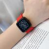 Big Dial Trend Fashion Watch Femininity Square Watch Glue Strap Neutral Women's Watch
