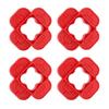 Deck Gasket 1 Spacer Tool 4-in-1 Multi-Size Floor Spacers Hardwood Floor Spacing Tool Anti-corrosive Wood Spacer Tool