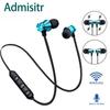 Magnetic Bluetooth Headset Movement Into The Ear Hanging Neck Wireless Bluetooth Headset