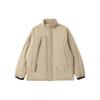 Carhartt WIP Solid Color Comfortable Zip Collar Jacket Unisex Jackets Brown CHXJKF23A002L-BGX