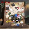 The Binding of Isaac 2D Flat Pattern Flannel Blanket High Quality All Seasons Warmth and Comfort Perfect for Christmas Gifts.PMT0914026