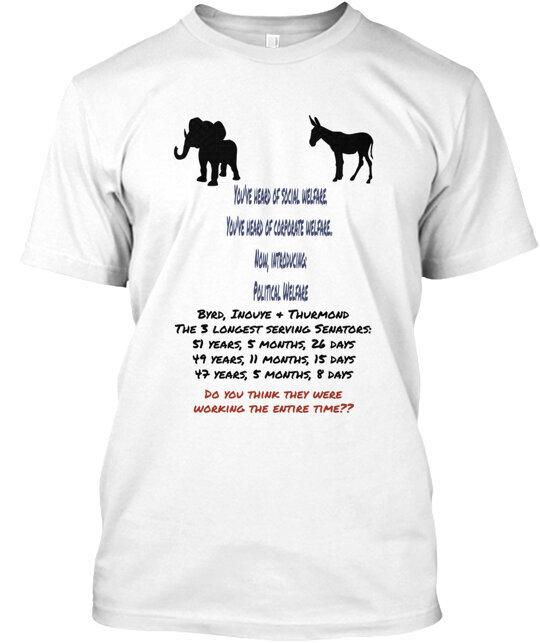 

Stop Political Welfare T-Shirt Made in the USA Size S to 5XL M