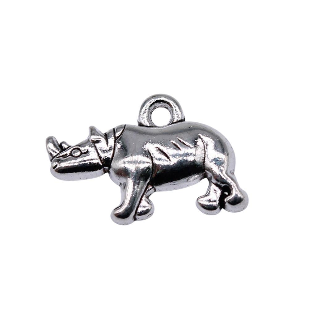 Pig Sheep Cow Mr Rabbit Charms Alloy Pendants For DIY Bracelet Necklace Accessories