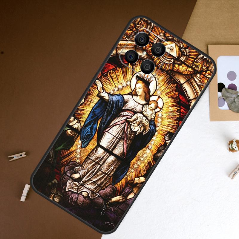 Virgin Mary Christian Case For Honor Magic 8 5 6 7 Pro X9a X9b X9c X9d X8a X8b X8c 50 70 90 200 400 Lite Cover