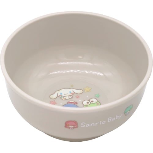 LEC Sanrio Baby Antibacterial Bowl, 250ml, Microwave, Dishwasher, and Boilable