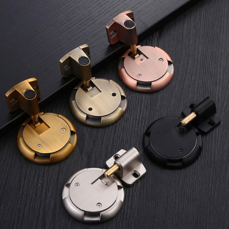 Quiet Mechanical Door Stoppers Winds Resistant Door Stoppers Heavy Type Zincs Alloys For Indoor Outdoor Use