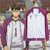 Stylish And Comfortable Haikyuu Cosplay Shiratorizawa Gakuen Koukou Sportswear Uniform Set