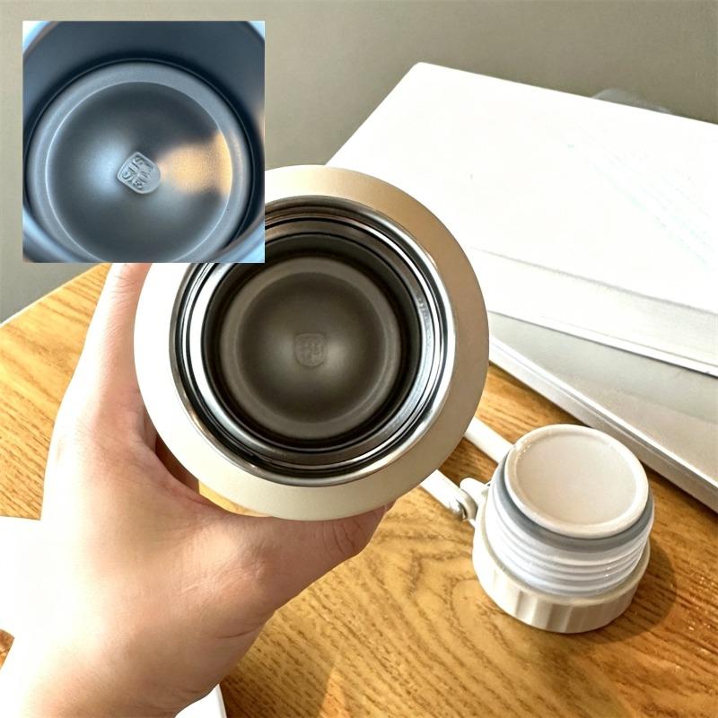 TYESO 500/710ml Sports Thermos Cup Double Wall Vacuum Flask Stainless Steel Thermal Mug with Handle Portable Outdoor Travel Cups