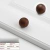 6564 30mm Drawer Pull Knob Single Hole Wooden Round Ball Cabinet Wardrobe Handle