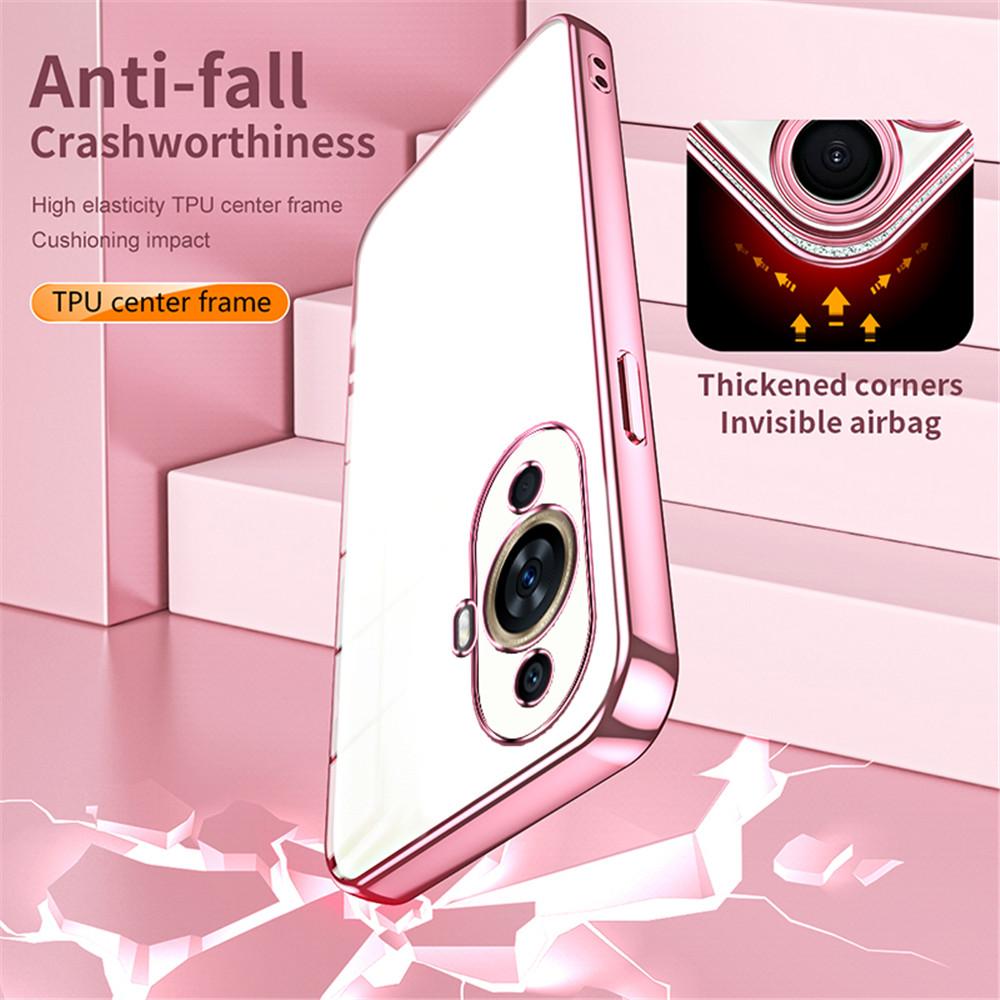 Husă Plată Nova 11 Husă Transparentă Rezistentă la Șocuri Pentru Huawei Nova 11 Pro 7i 8i 9 10 SE Pro Y90 5T Husă Telefon Capac Moale Nova11