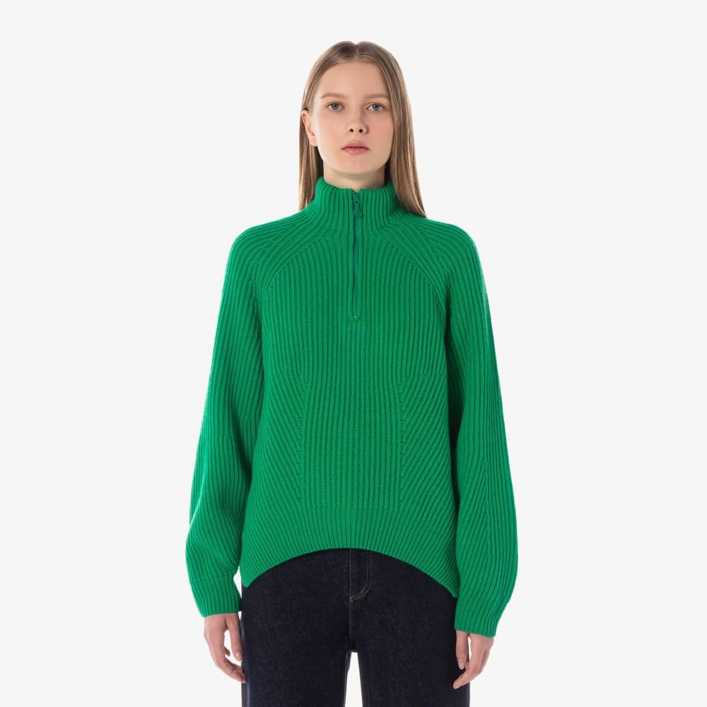 Lacoste Women's 3D Half-Zip Sweater AF2528-54NLDM