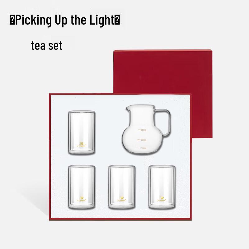 Lufenglai High Borosilicate Glass Tea Set