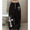 Street Style Damen Freizeit Sportbekleidung Gerade Hosen Bedruckt Frühling Sportbekleidung Hosen Perfekt für Erwachsene/Kinder