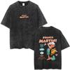 Legalize Marinara Food Funny Meme Washed T-shirt Sumer Casual Vintage Streetwear Cartoon Humor Oversized Tshirt Unisex