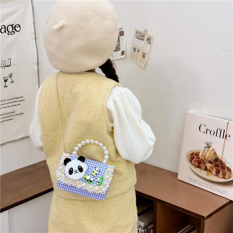 Stylish Children's Mini Panda Shoulder Bag Cute Animal Design For Girls And Boys