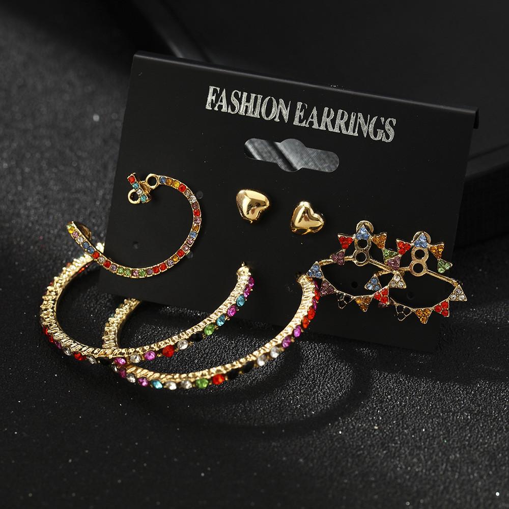 Cute Fresh And Shaped Alloy Earrings Perfect For Celebrations Promotions And