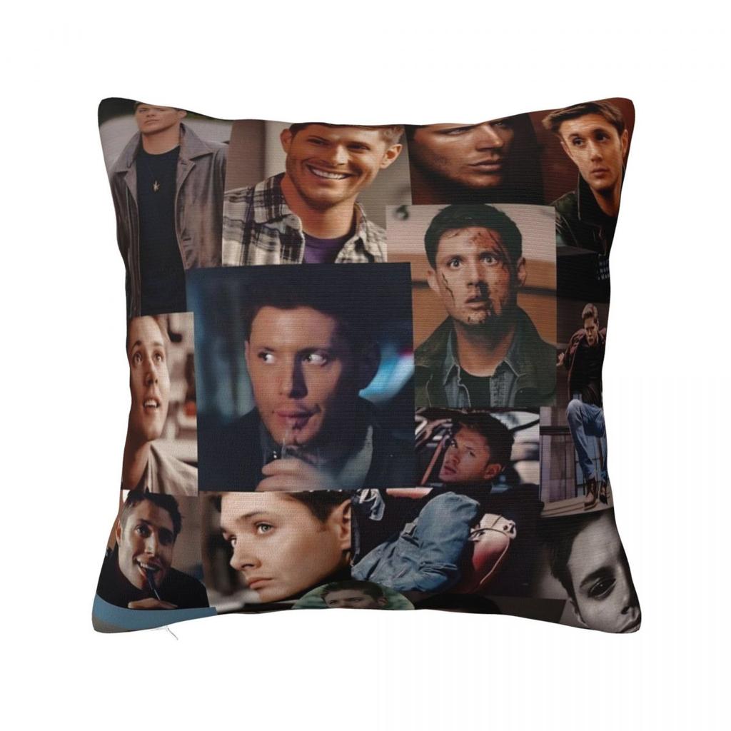 Dean Winchester Supernatural Television Pillow Cover Cushion Cover Pillow Case Kawaii Pillowcases For Sofa Home Decoration