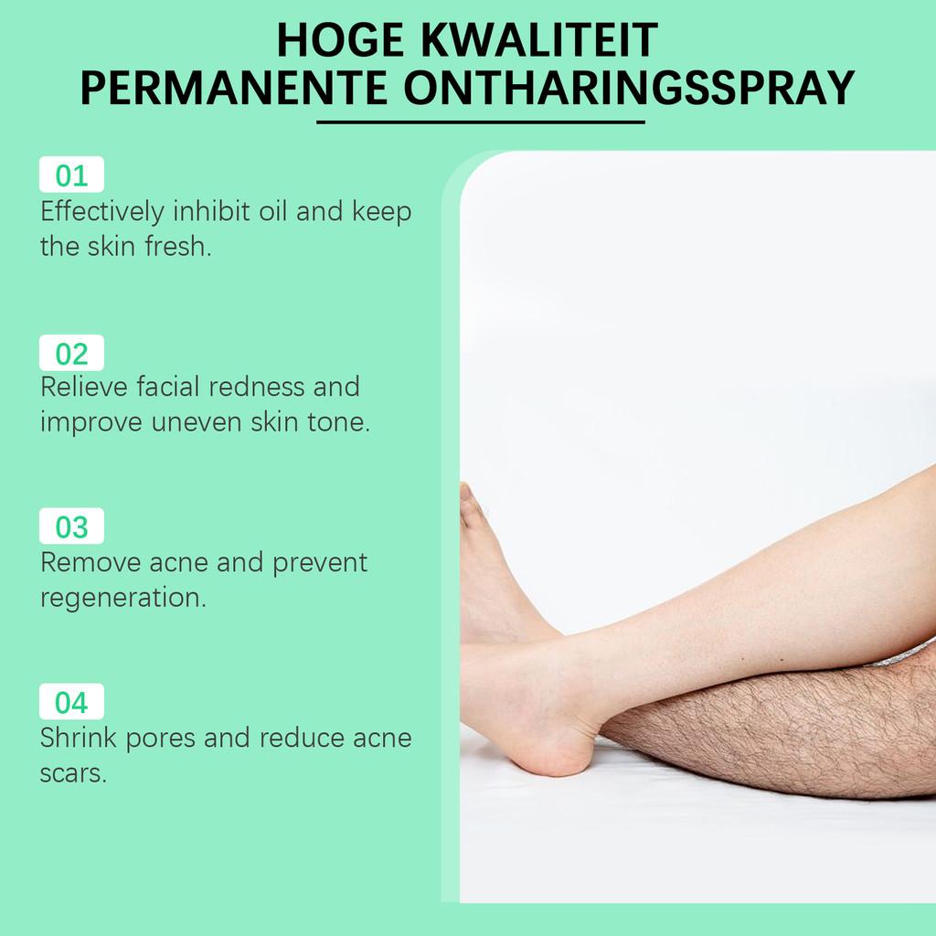 Ouhoe Gentle Hair Removal Spray For Underarms Legs And Body Care Essential 30ml