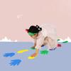 8Pcs Hand Foot Board Game Props Toy Kindergarten Outdoor Kids Cooperation Board Sensory Training Hand Foot Coordination Board