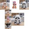 Adorable Plush Sanrio Shark Cat Backpack Keychain Doll Pendant For Creative Gifts