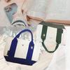 Kleine Leichte Schultertasche mit Verstellbarem Verschluss Große Kapazität Kleine Mini-Tasche Mini-Durchmesser Mittagessen Stabilität 2-Wege-Riemen, Boden, Schmutzabweisend,