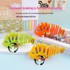 Wind-up Wiggling Fish Toy for Children - Fun Spring-powered Cartoon Animal Gift.