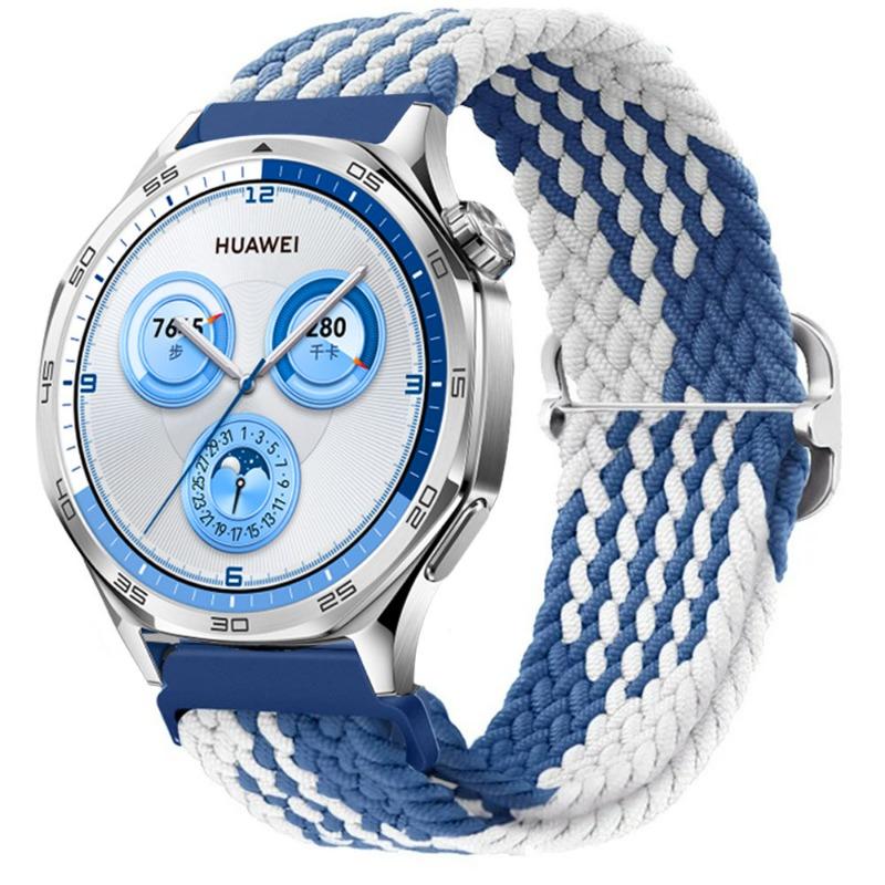 22mm 20mm Nylon Strap for Huawei Watch GT6/GT5 4 3 Pro 46mm Elastic Bracelet Belt for Samsung Galaxy Watch 7 6 classic 5 4 Band