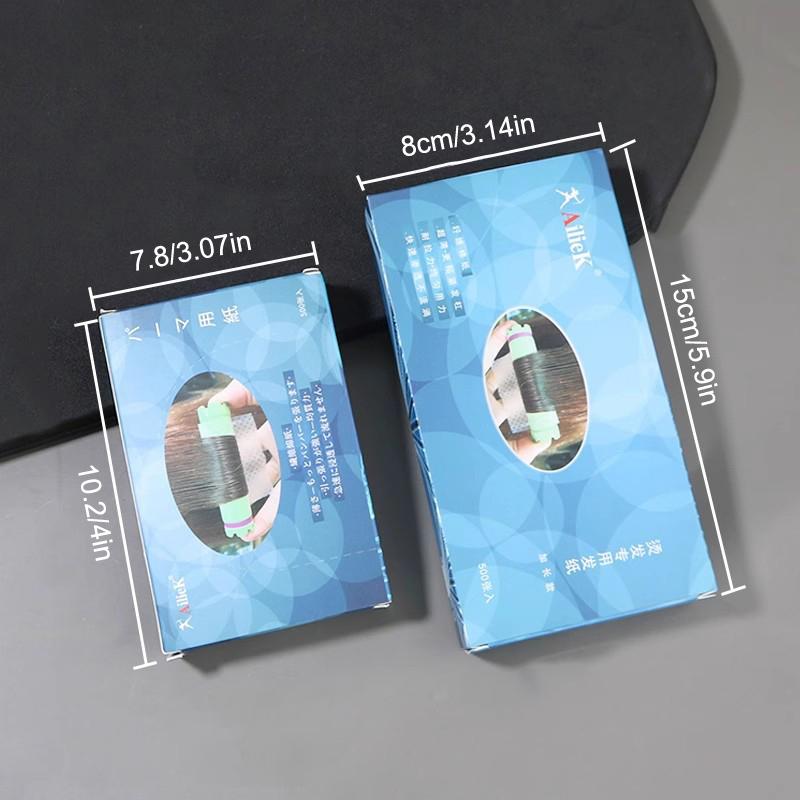 Haarwellpappe Ultradünner Lockenwickler Hitzebeständig für den Salon Bleichwellpappe Elektrisches Lockenpapier Friseursalon