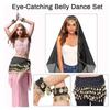 Coin Wrist Bracelets Women's Belly Dance Outfits Dance Costume Set  Stage Performances