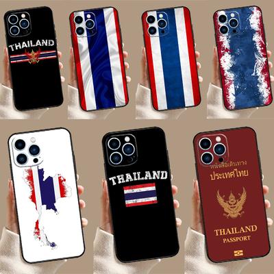 Thailand Flag & Map Phone Case Series Phone Case for iPhone 17 16 15 14 13 12 11 Series Pro Max Plus Double Layer Protection