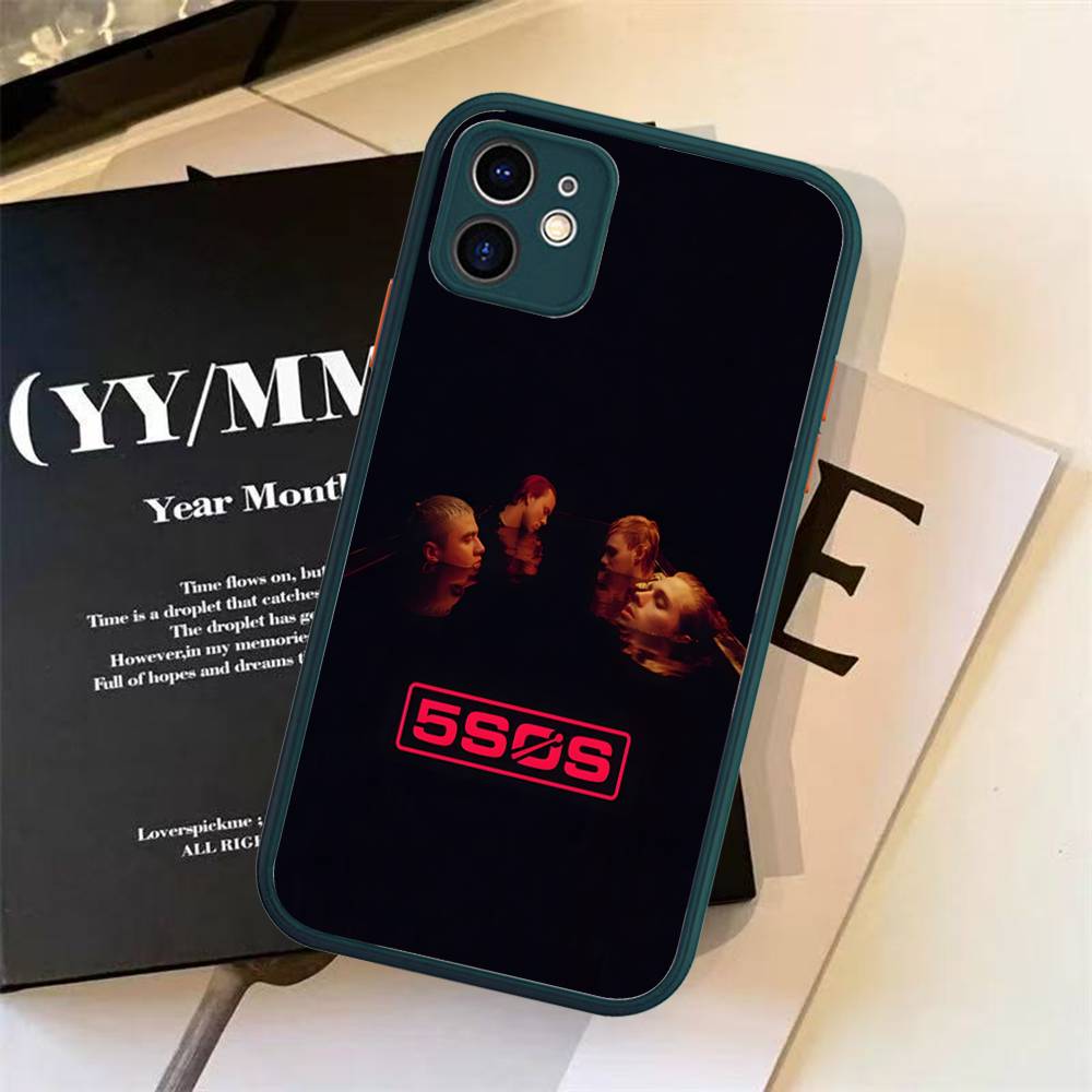 Seconds-of-Summers-5SOS Phone Case For IPhone 16 15 14 13 12 11 Pro Max XS Max X Plus Matte Shockproof Cover