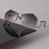 Luxus Spiegel Quadratische Sonnenbrille Damen Herren Designer Sonnenbrille Retro Weiblich Männlich Lässig Farben
