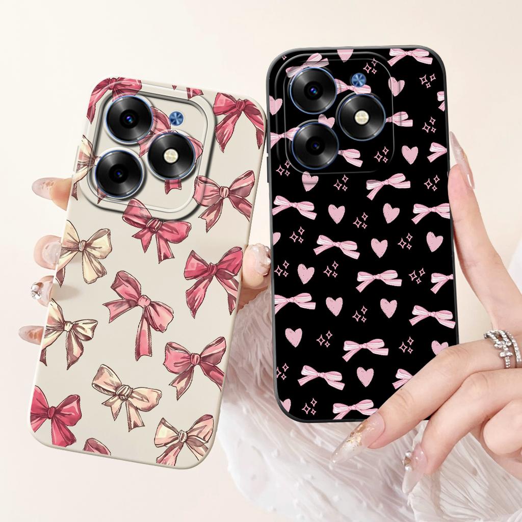 For Infinix Hot 40 Pro Case X6837 Fashion Cat Cartoon Cover Soft Silicone Phone Case For Infinix Hot 40i Hot40 Pro Hot40i Fundas