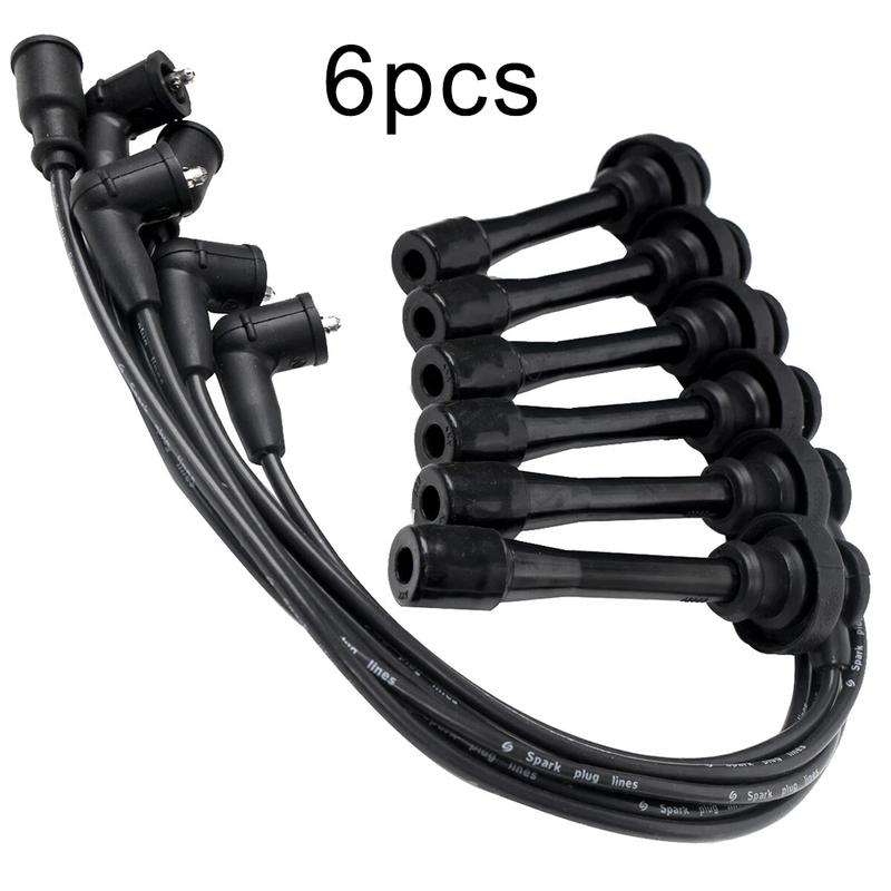 Ремонт Автомобиля Черный Комплект Проводов Зажигания Комплект Проводов Зажигания Для Автомобиля Mitsubishi Провода Зажигания Стабильные Характеристики