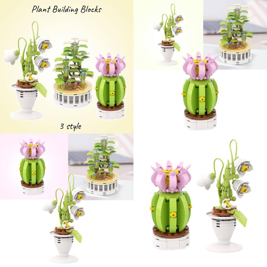 Cogo Lovely Flower Pot Diy Set