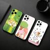 C-COCO-chanS Cute Cartoon Art Phone Case For iPhone 17pro,16,15,14,13,12,11 Plus,Pro Max,XS,Soft Silicone Black Cover