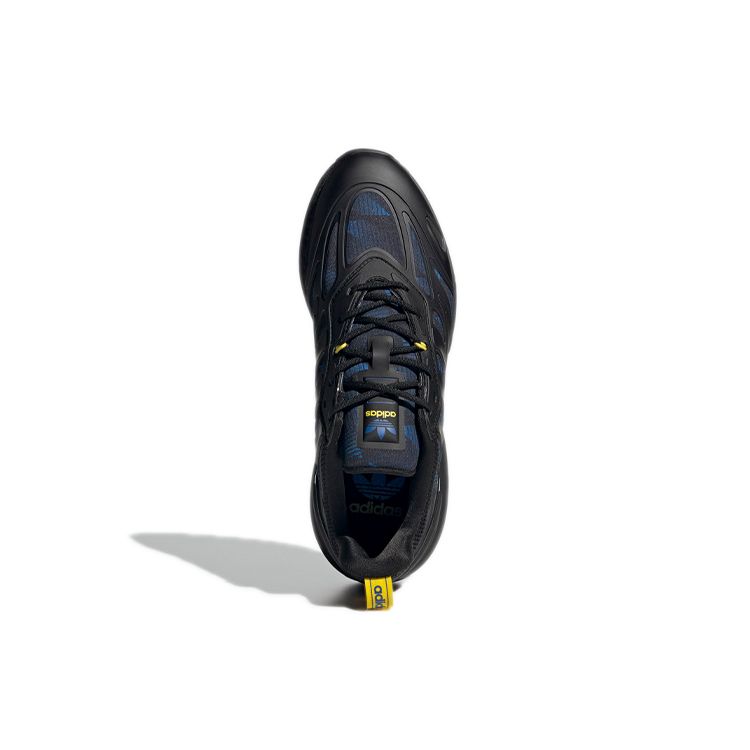 Adidas Adidași Originals ZX 2K Boost 2.0 Antiderapanți Durabili cu Croială Joasă Pantofi Casual Unisex Negru Albastru GY3514