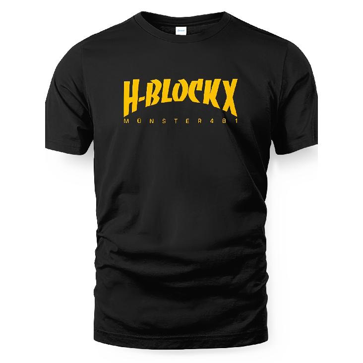 H-blockx Herren Vintage T-Shirt | Rundhalsausschnitt, Geometrisches Muster, Leichter Stretchstoff, Normale Passform, Lässiger Stil, Perfekt für jede Jahreszeit