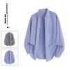 Spring And Autumn Men'S Striped Long Sleeve Shirt Men'S Casual Loose Lapel Shirt Jacket