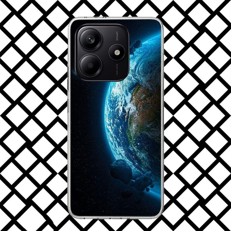 

Earth Stars Space Phone Case for Xiaomi Redmi Note 15 14 14S 13 12 12S 11 Pro Plus 11E 11T 11S 10S 5G Soft Cover Fundas Redmi No Redmi Note 14 Pro 5G