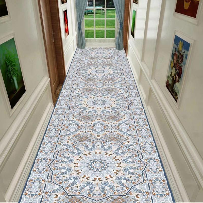 Home Living Room Hallway Persian Style Carpet Hallway Foyer Home Washable Entrance Carpet