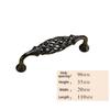 High-quality Zinc Alloy Matte Black Nickel Kitchen Cabinet Handle For Versatile Use