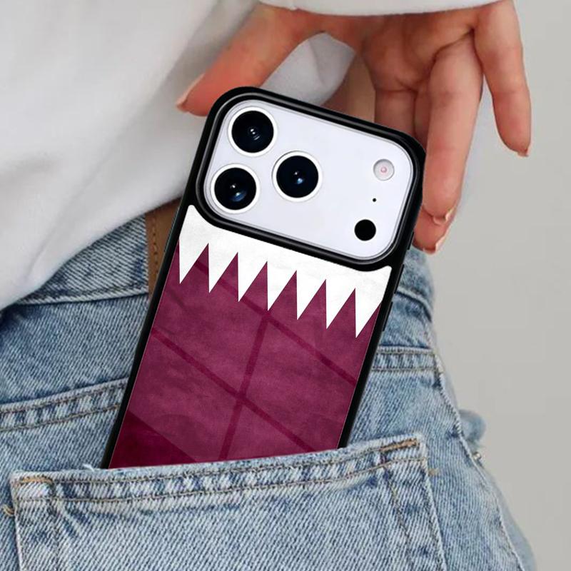 

Qatar Flag National Banner Phone Case for iPhone 17ProMax 12 13 14 15 16e 17 Pro Max Plus Air Cover iPhone 16 Plus
